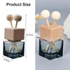 8 Stück Auto-Lufterfrischer Parfüm-Clip-Diffusor 8 ml für Aromatherapie-Duft-Ornament Leere ätherische