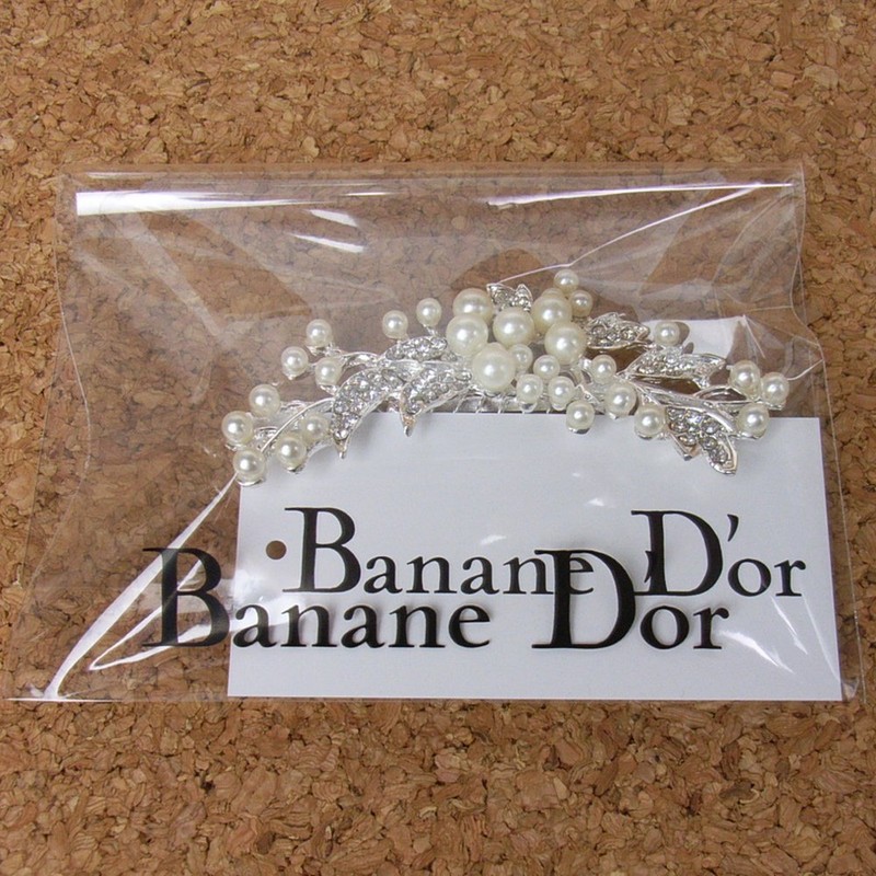 Banane D'or Hair Comb Pearl