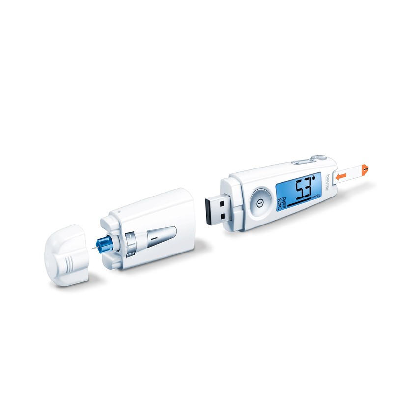 Beurer GL 50 mmol/l Blutzuckermessgerät, Weiß