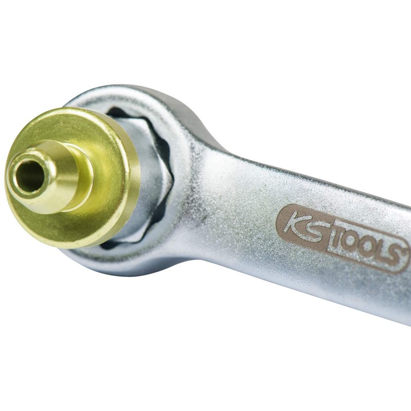 KS Tools 160.0726 Brake Bleed Wrench Extra Short 7 mm