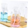 OATIPHO 4Pcs Press Pump Bottle Set 200ml Empty Lotion Containers