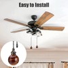 Akahttbn Ceiling Fan Chain Pulls Crystal Ball Pull Chains For