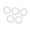 5pcs Baby Soft Silicone Teething Ring Toy Infant Safe Elastic