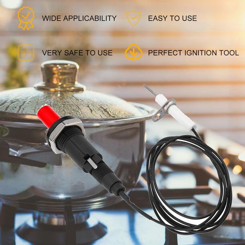 KARELLS Piezo Igniter, Piezo Tinder Gas Grill, Ignition Spark, Piezo