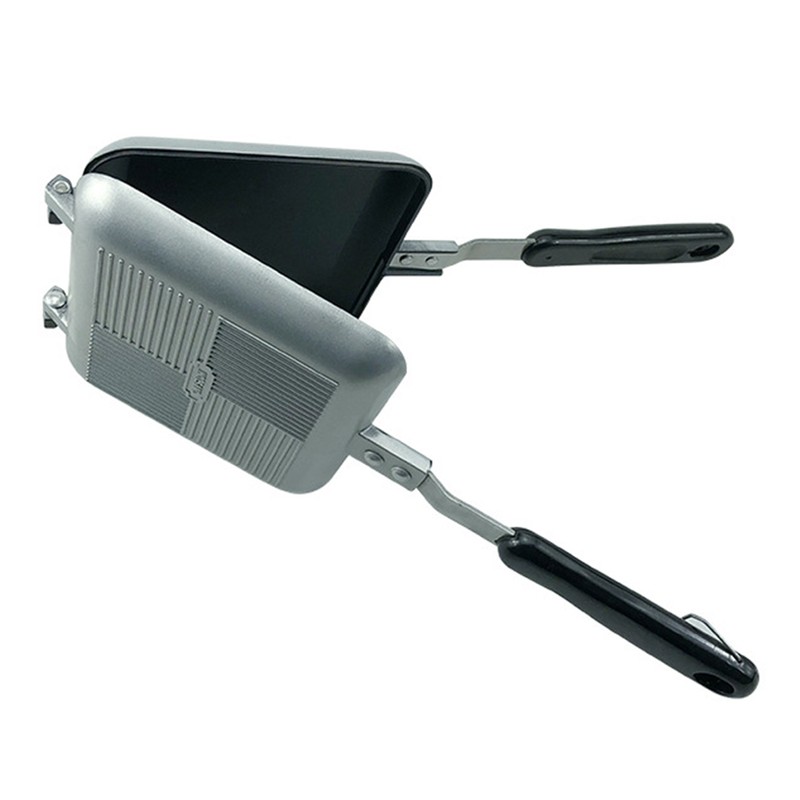 Aluminum Double Sided Frying Pan Dual Sided Sandwich Maker Pan