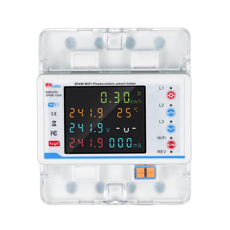 Tuya WiFi Intelligent Circuit Breaker Automatic Reclosure Protector 3P4W Power