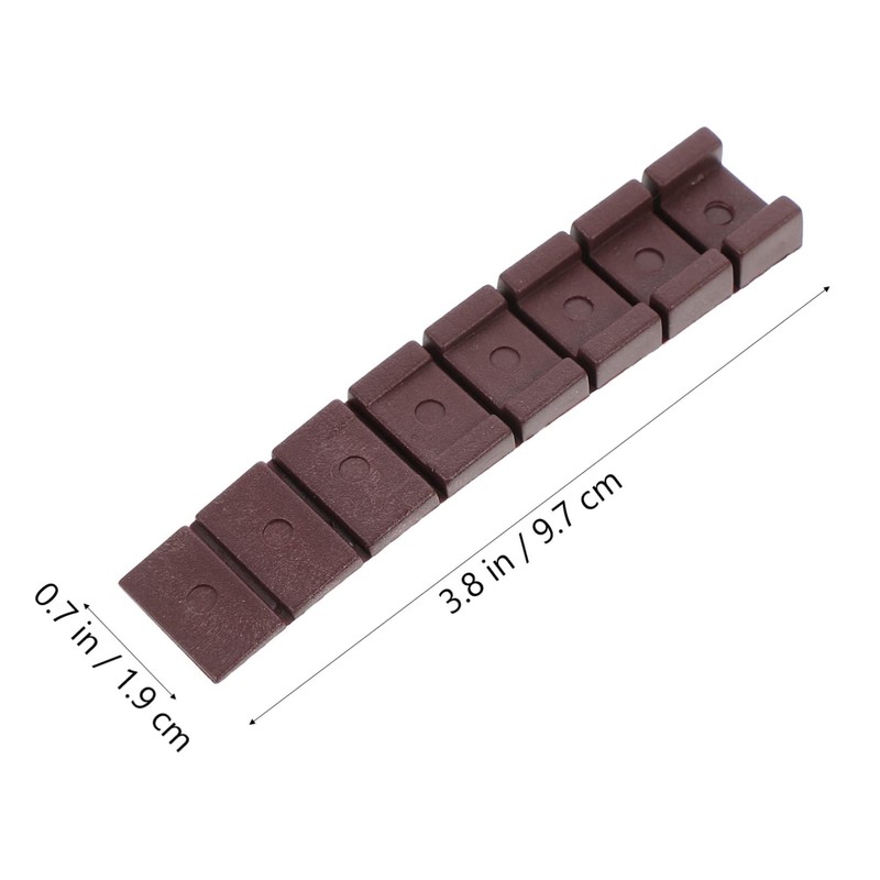 Operitacx Sofa Leg Raising Pad 20pcs Furniture Feet Mats Vibration