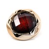 Craftisum 20 pcs Red Dot Matrix Clear Beveled Cut Acrylic