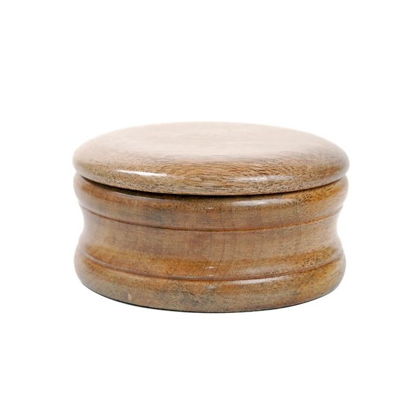 Genuine Honey Mango #3 Wood Shaving Soap Bowl from Parker