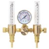 RX WELD Dual Output Argon Regulator Flow Meter Mig Tig