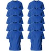 Gildan Gildan Adult Ultra Cotton T-Shirt, Style G2000, Multipack, Royal