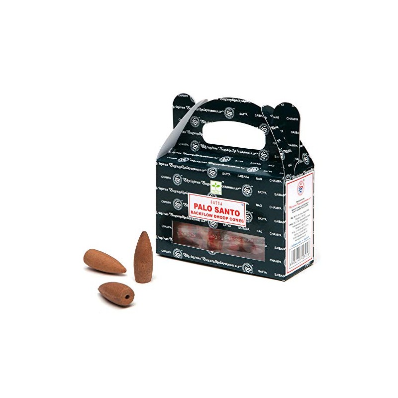 Satya Backflow Cones-Wierook Kegels Palo Santo