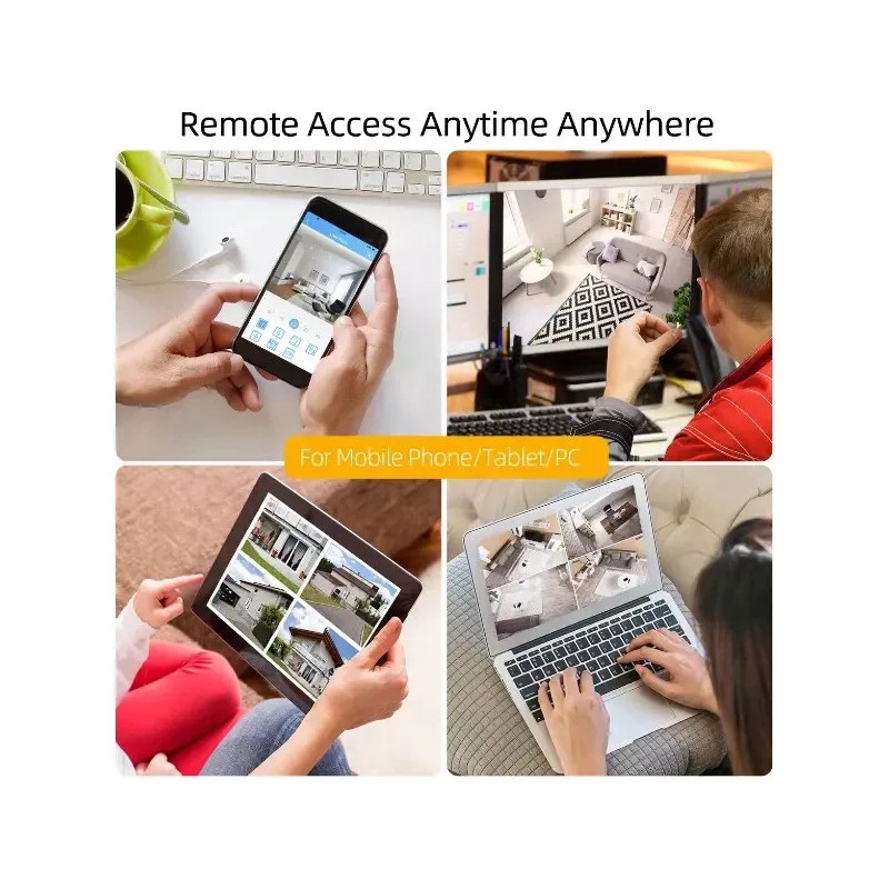 Floureon Smart CCTV DVR 4 Channel HD 1080P Digital Video