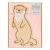 DESIGNPHIL 86927006 Midori Letter Set, Die Cut Otter Pattern