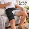 Adjustable Leg Warmers Compression Wrap – Comfortable Thigh & Hip