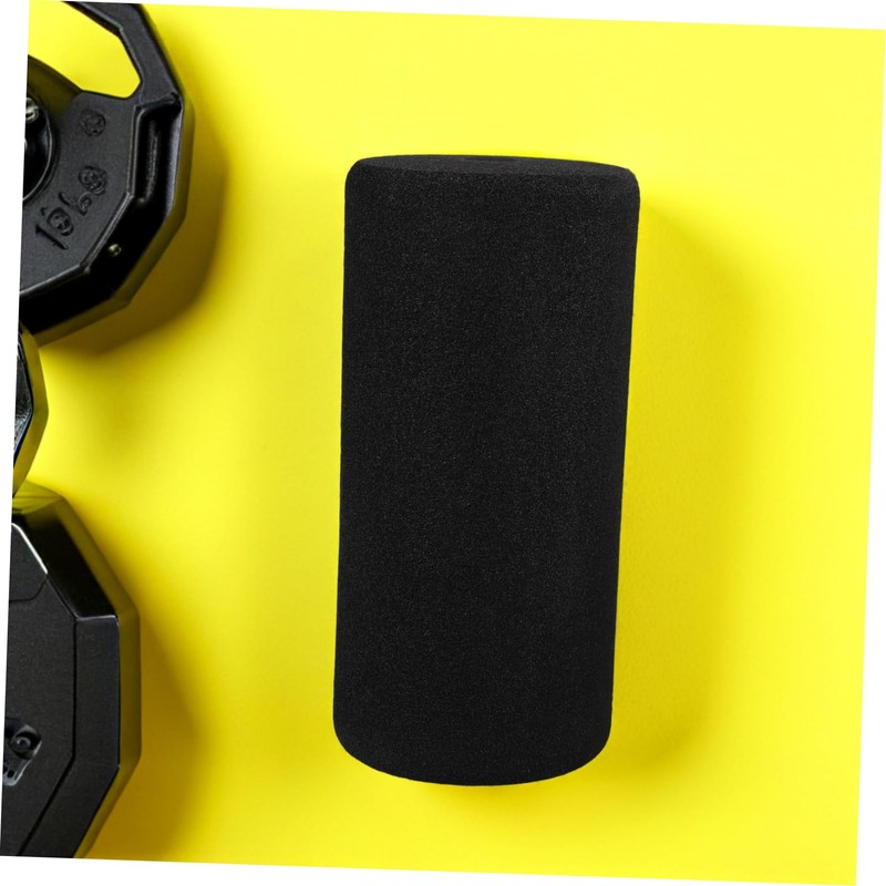 BIUDECO Body Workout Support 2pcs Gym Equipment Parts Black Sponge