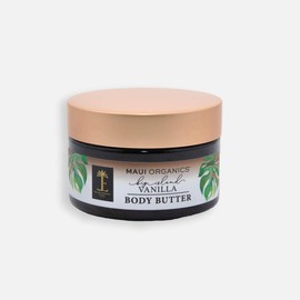 Maui Organics Shea Cocoa Body Butter (4 Ounce, Big Island Vanilla)