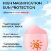 Facial sunscreen, moisturizing, refreshing, waterproof and sweat-proof sunscreen, SPF50 PA+++