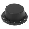 Mechanical Timer Accurate Quiet Counting Loud Alarm Sound Black Timing