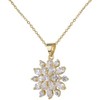 LuckyLy Collares para Mujer Oro 14K Zirconia Cúbica Joyería Regalos