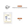 DTGN #4x1/4 Phillips Pan Head Self-Tapping Screw - 200Pack -