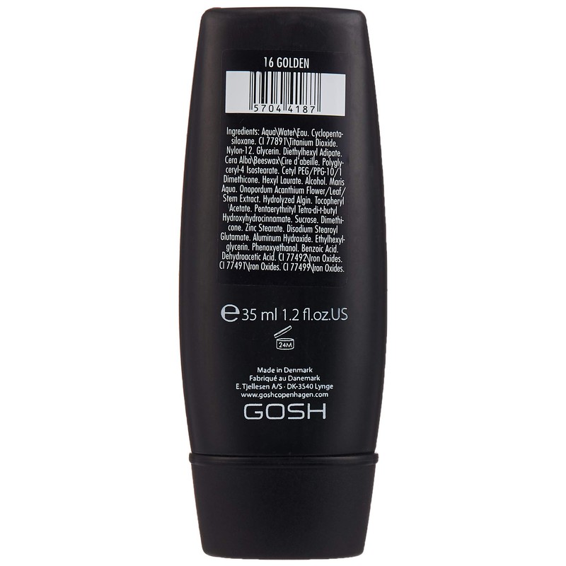 Gosh Copenhagen Foundation Plus+, 30 ml