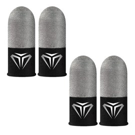 Manicotti Dita da Gaming per Cellulari, 4 Pezzi, Gaming Finger Sleeve Manicotto per Pollice per Touch Screen, antiscivolo e resistenti al sudore, Guanti per Dita, traspiranti, Accessori Gaming