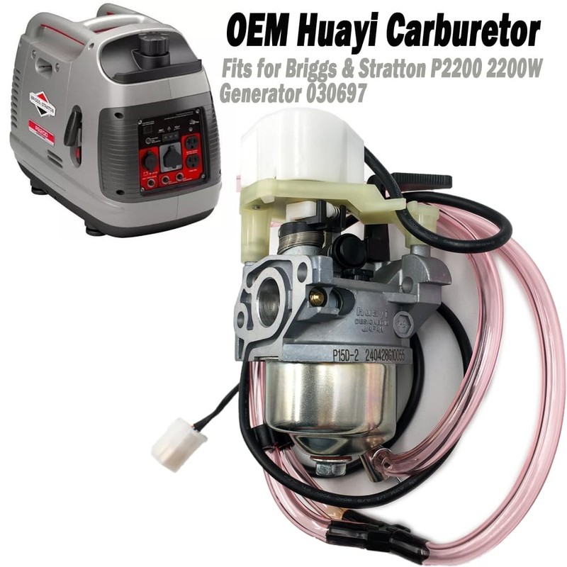 Huayi OEM Carburetor Compatible with Briggs & Stratton P2200 2200W
