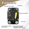 Zreneyfex 150 Amp Marine Circuit Breaker 12V-48V DC for Marine