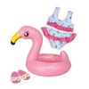 Heless 99 - Flamingo Ella Dolls Swimming Set, Size 35