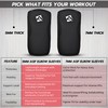 AQF Elbow Sleeves for Powerlifting 5mm 7mm for Gym Cross