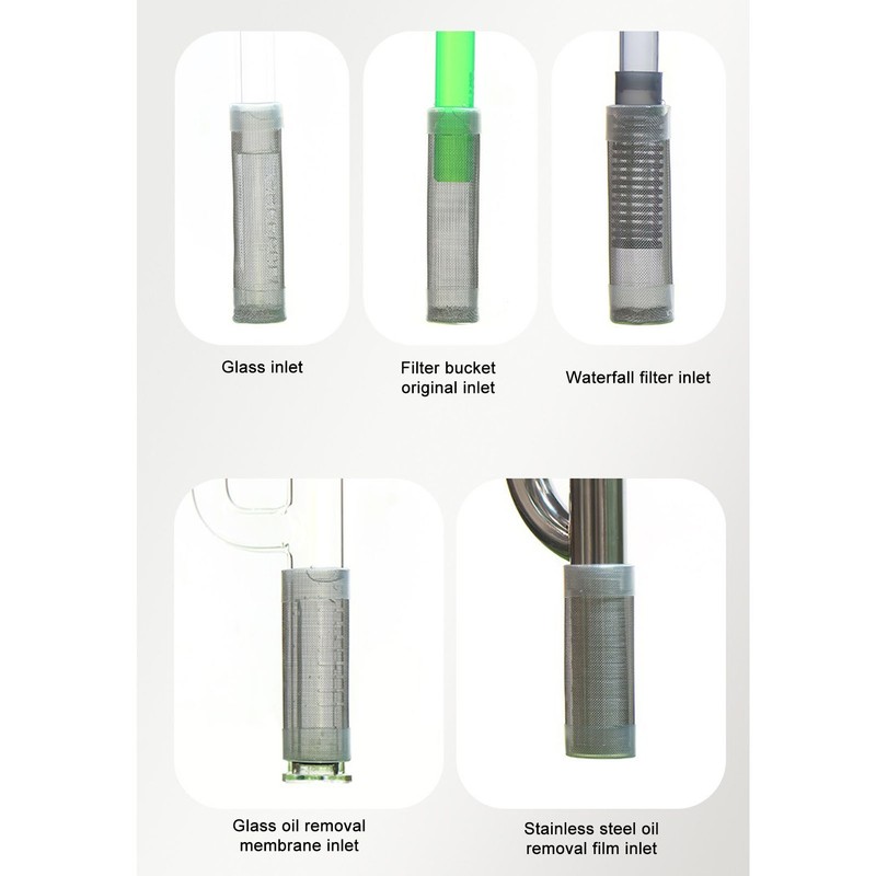 Aquarium Intake Filter Mesh Stainless Dense Openings Fine Pores Fish