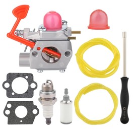 Powtol BVM200VS Carburetor for Poulan Pro McCulloch Craftsman BVM200C P200C GBV325 P325 PP320 XLB MAC MC200VS 25CC Blower Parts 545081855 WT-875 WT-875A