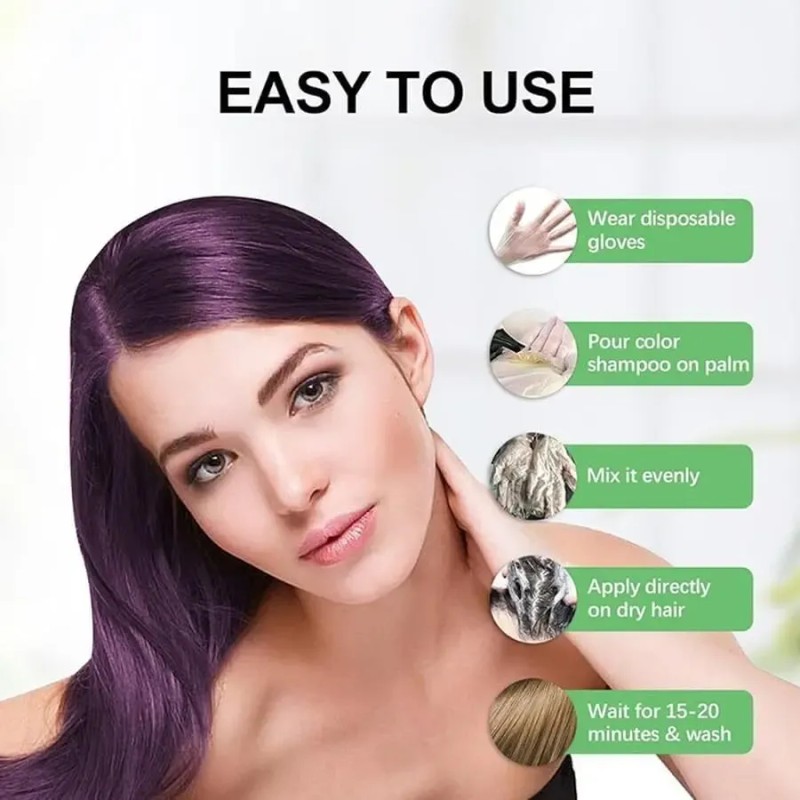 Champú Para Teñir El Cabello Polar, Cuidado Del Cabello.