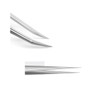 2 PCS Professional Stainless Steel Tweezers, Tweezers for Eyebrows, Facial