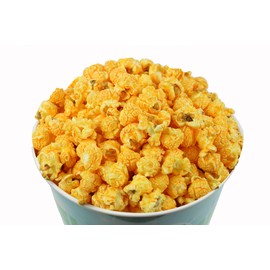 Signature Popcorn - 1-gallon Multi Language Thank You Reusable Plastic Tin - Cheddar Cheese