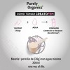 CreatoFem Creatina Orgánica Para Mujeres 60 Servicios. Sabor Arandano-miel. Purely