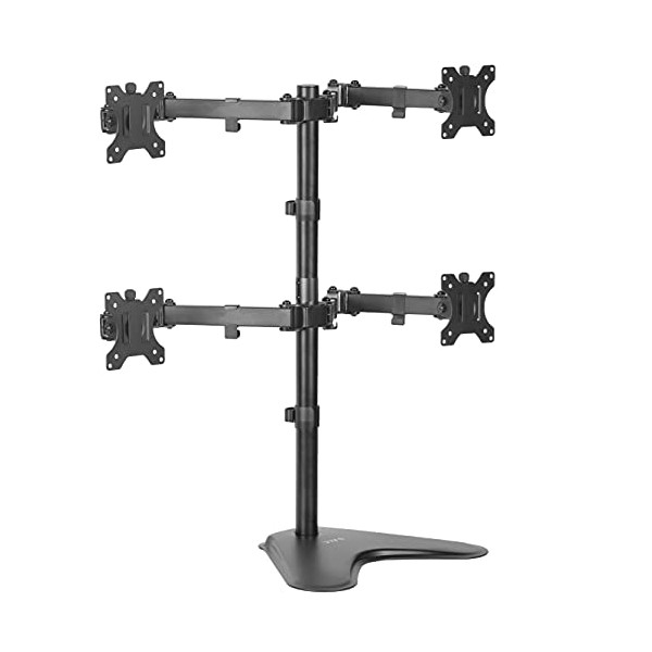 VIVO Quad 13 to 30 inch Monitor Free-Standing Mount, Fully