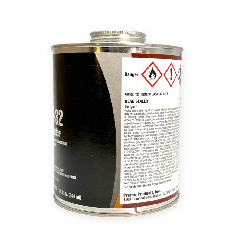 PREMA Tire Bead Sealer 32 oz Can with Brush Top