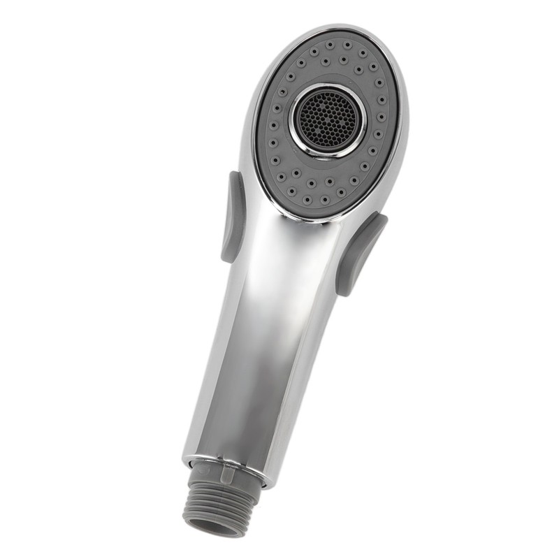 Handheld Shower Heads Silicone Massage Nozzle Ergonomic Handle with G1/2