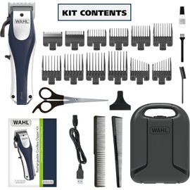 Wahl Lithium Ion Pro Rechargeable Cordless Hair Clippers for Men, Woman, & Children with Smart Charge Technology for Convenient at Home Haircutting - Model 79470