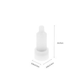 DEARMAMY Wall Soap Container Replacement Head Soap Dispenser Accessory Soap Dispenser Bottle Head Inner Bottle Part Shampoo Dispenser Bottle Head