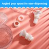Mudder 2 Pieces Push Button Water Spigot Replacement, Reusable Plastic