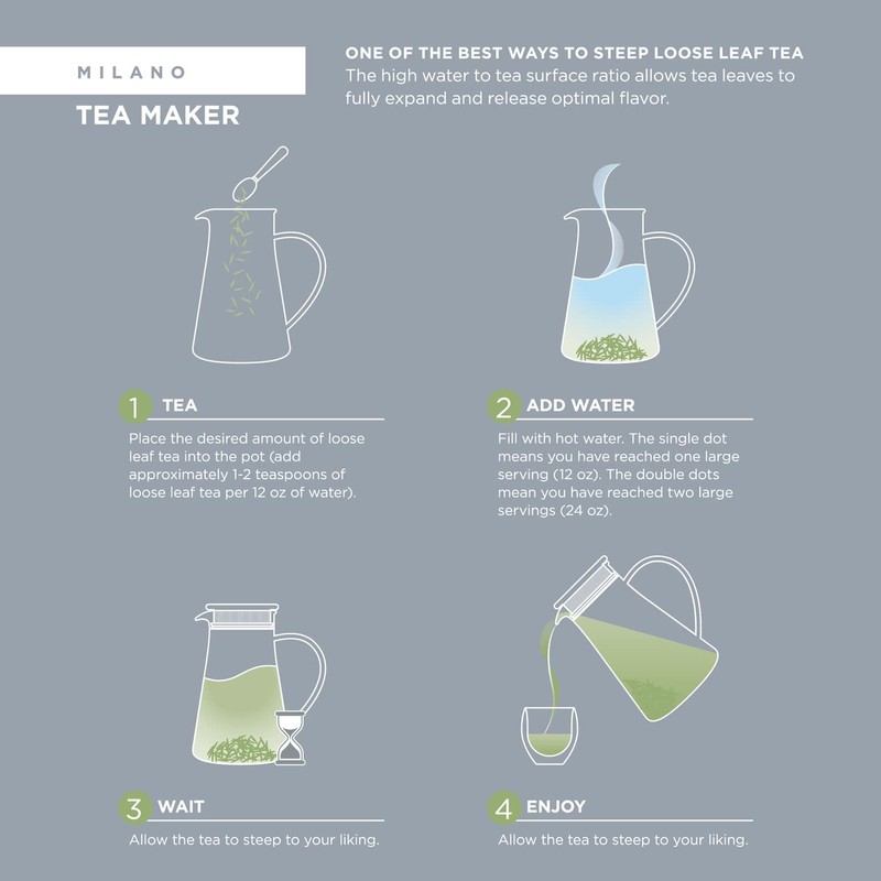 Teabloom Insulated Teapot Keeps Tea Hot – Tea Maker For