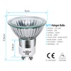 Sarveeta GU10 Halogen Bulbs 35W Dimmable, 220V GU10 Halogen Spotlight