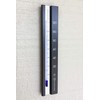 Analog Wall Thermometer with Fahrenheit Scale 7.12 inch tall (Black