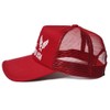 AVIREX Front Embroidered Limited USA Mesh Cap, red, 57 to