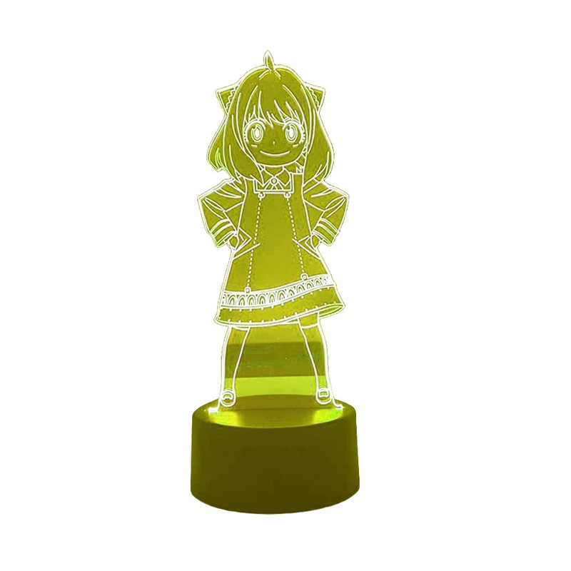 Anime LED Night Light 3D Night Light Character Lamp USB
