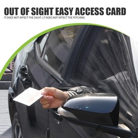 QODOLSI 4 Pack Car Windshield UV Protection, Universal Fabric 26.37" x 27.5" Side Window Shades, Keep Your Vehicle Cool, 21.25" x 31" Double Layer Vehicle Rear Side Windows Reflector (Black #Car)