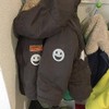 Folius Smiley Set of 6 Reflective Smiley Faces, Iron-On Transfers,